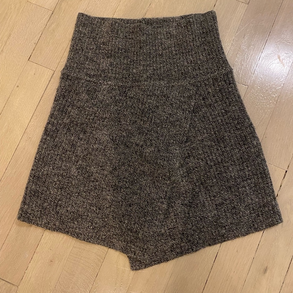 Isabel Marant Etoile Gray Mini Knit Skirt Size 36